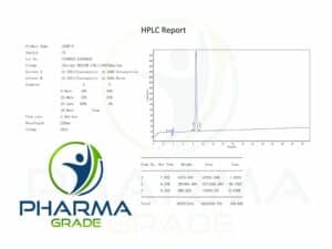 SNAP 8_Pharmagrade HPLC Certificate